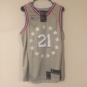 Joel Embiid All City Sixers Jersey